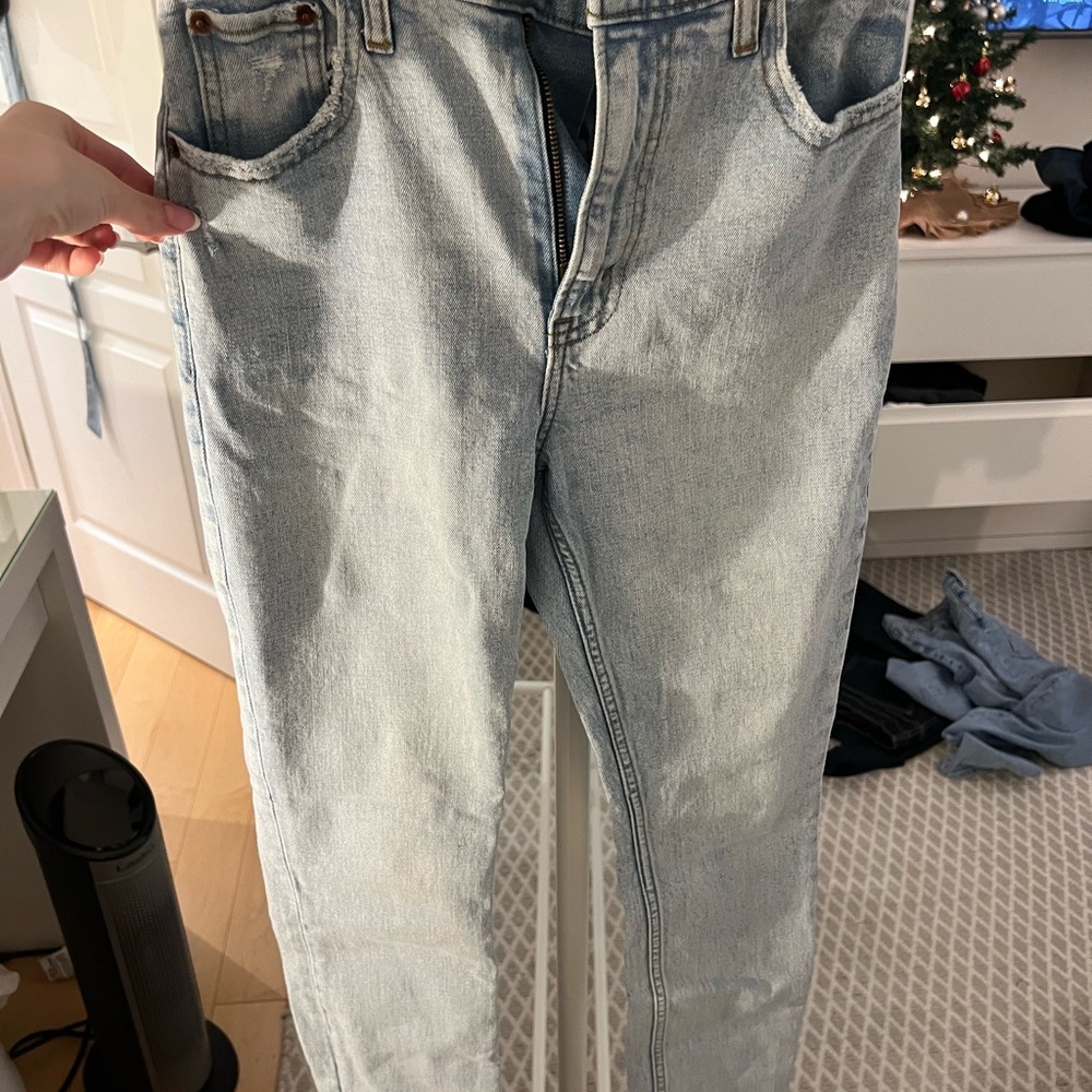 Abercrombie & Fitch Faded Blue Slim Jeans